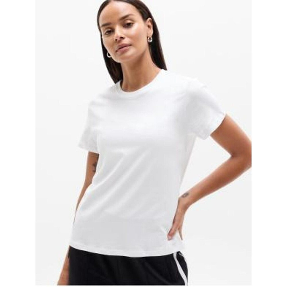 Uniqlo White Short Sleeve Crewneck Tee